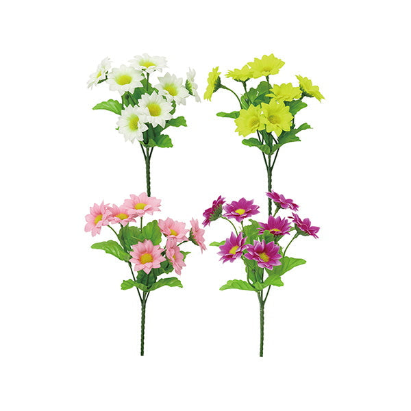 ミニ菊ブッシュ 造花 仏花 フェイクフラワー　096306
