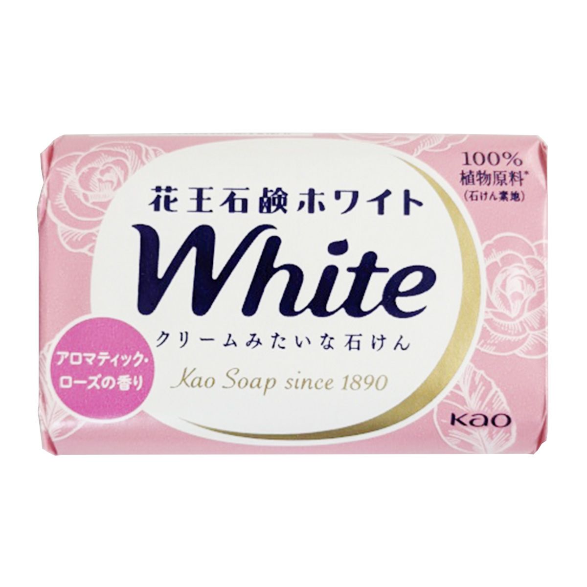 花王石鹸ホワイト アロマローズ 1P 85g 352505