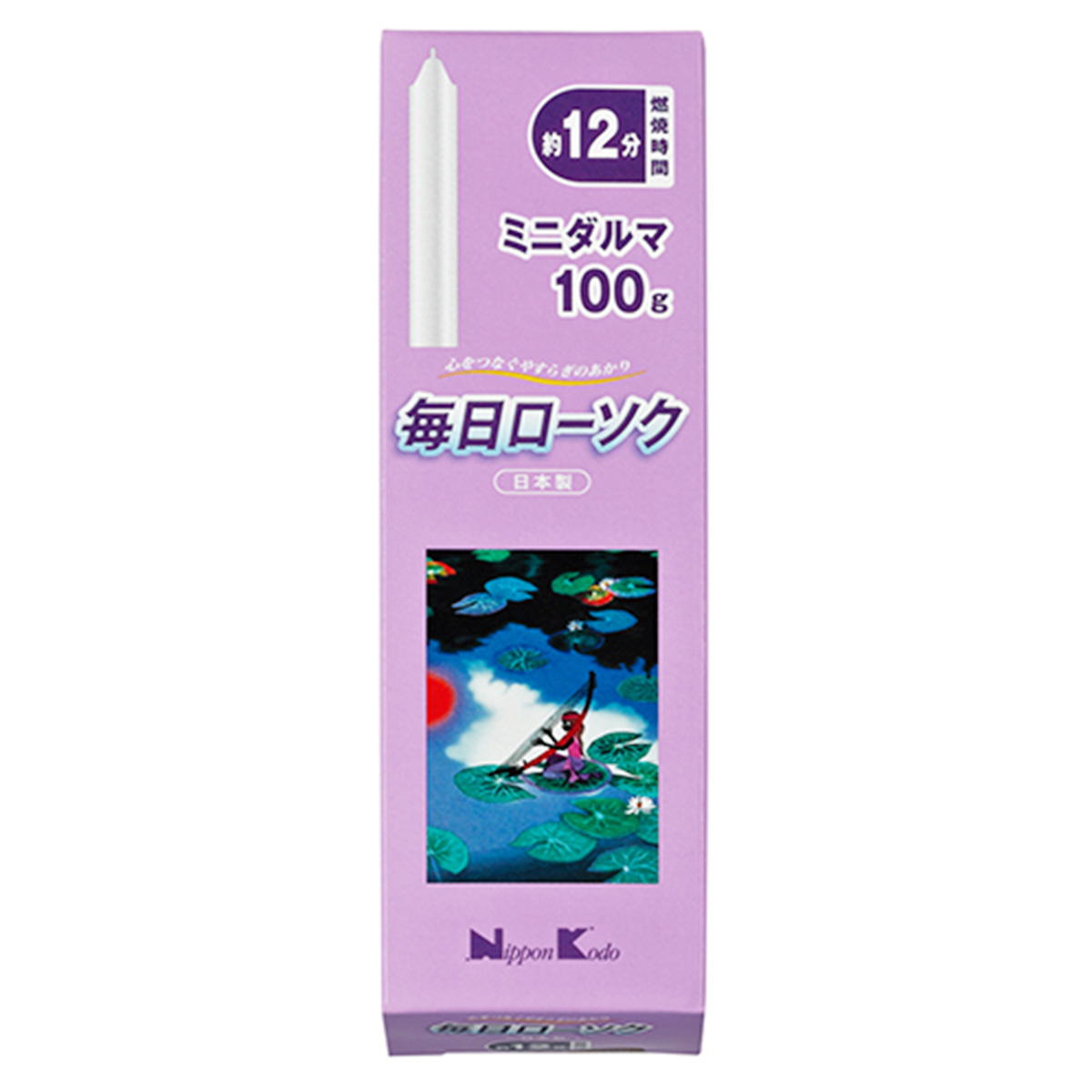 毎日ローソク　ミニダルマ 362793